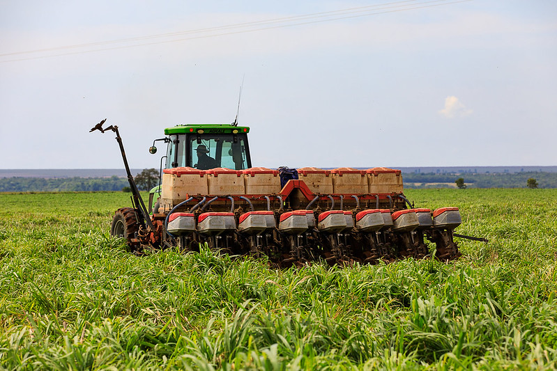 Dobra gasto médio com fertilizantes para produção de soja e milho no MT