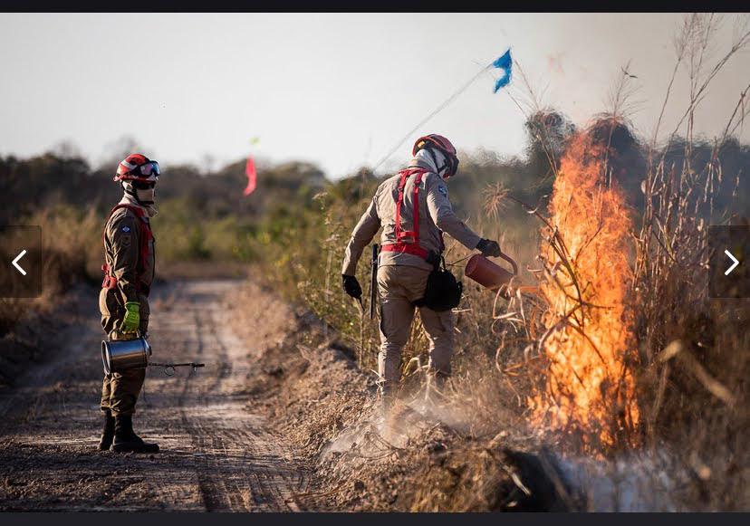 Cidades com maiores focos de calor em MT não têm Corpo de Bombeiros