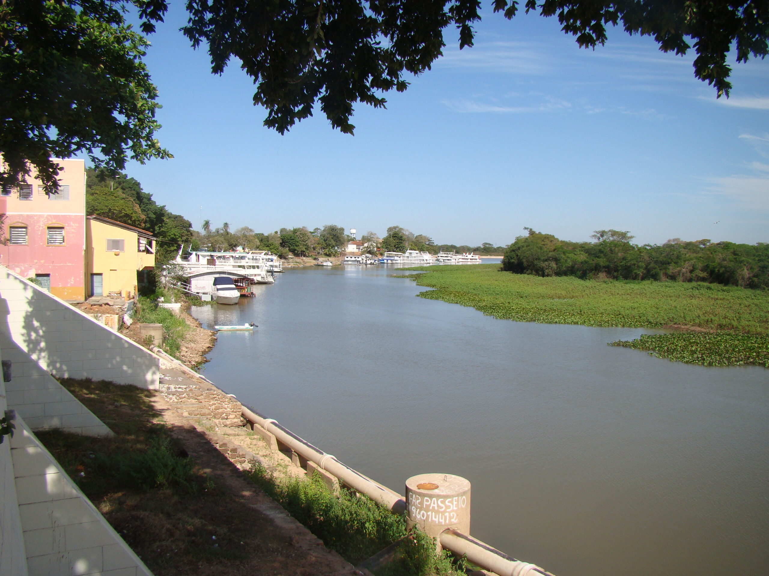 Marinha alerta sobre nível do rio Paraguai em Cáceres