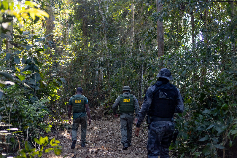 Garimpo ilegal é fechado em Mato Grosso