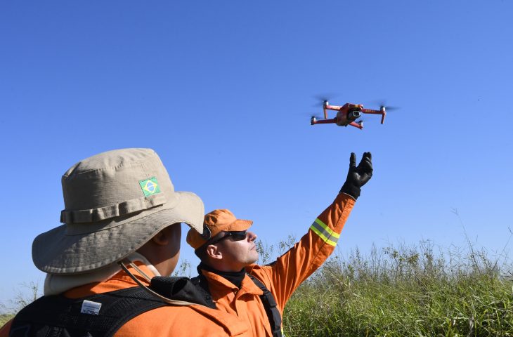 Bombeiros de MS atuam em parceria com a Nasa