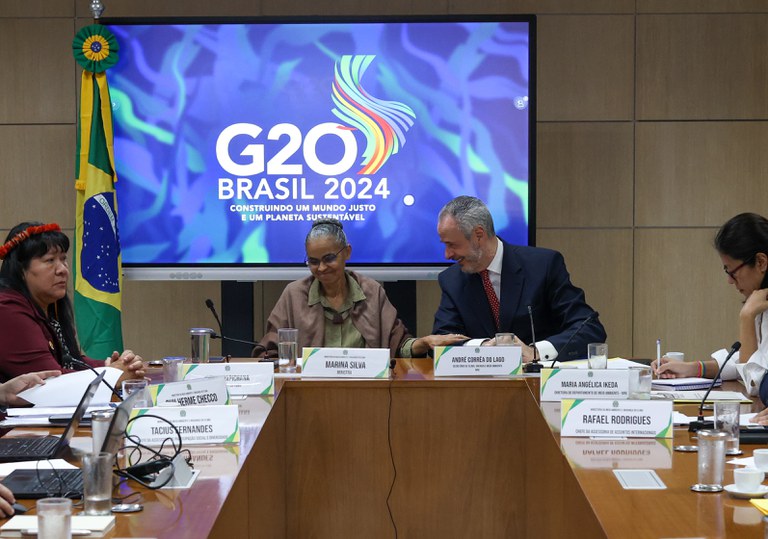 MMA e MRE apresentam GT de Sustentabilidade do G20