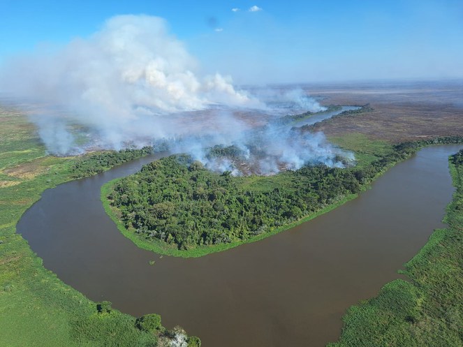 Risco de seca e incêndios no Pantanal segue alto em 2025