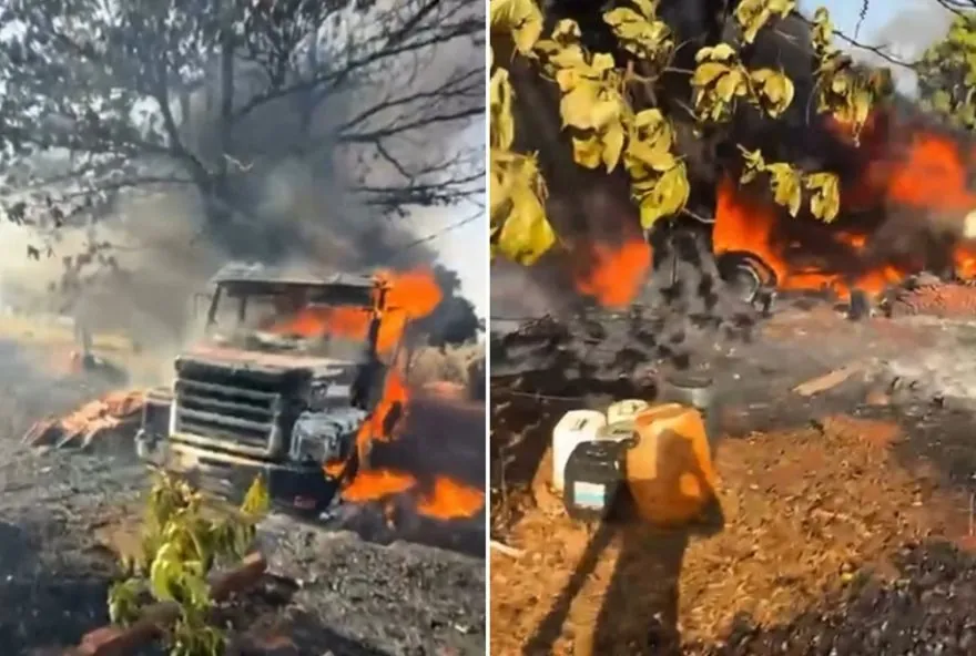 Homem é preso por incêndio que destruiu lavoura em Goiás