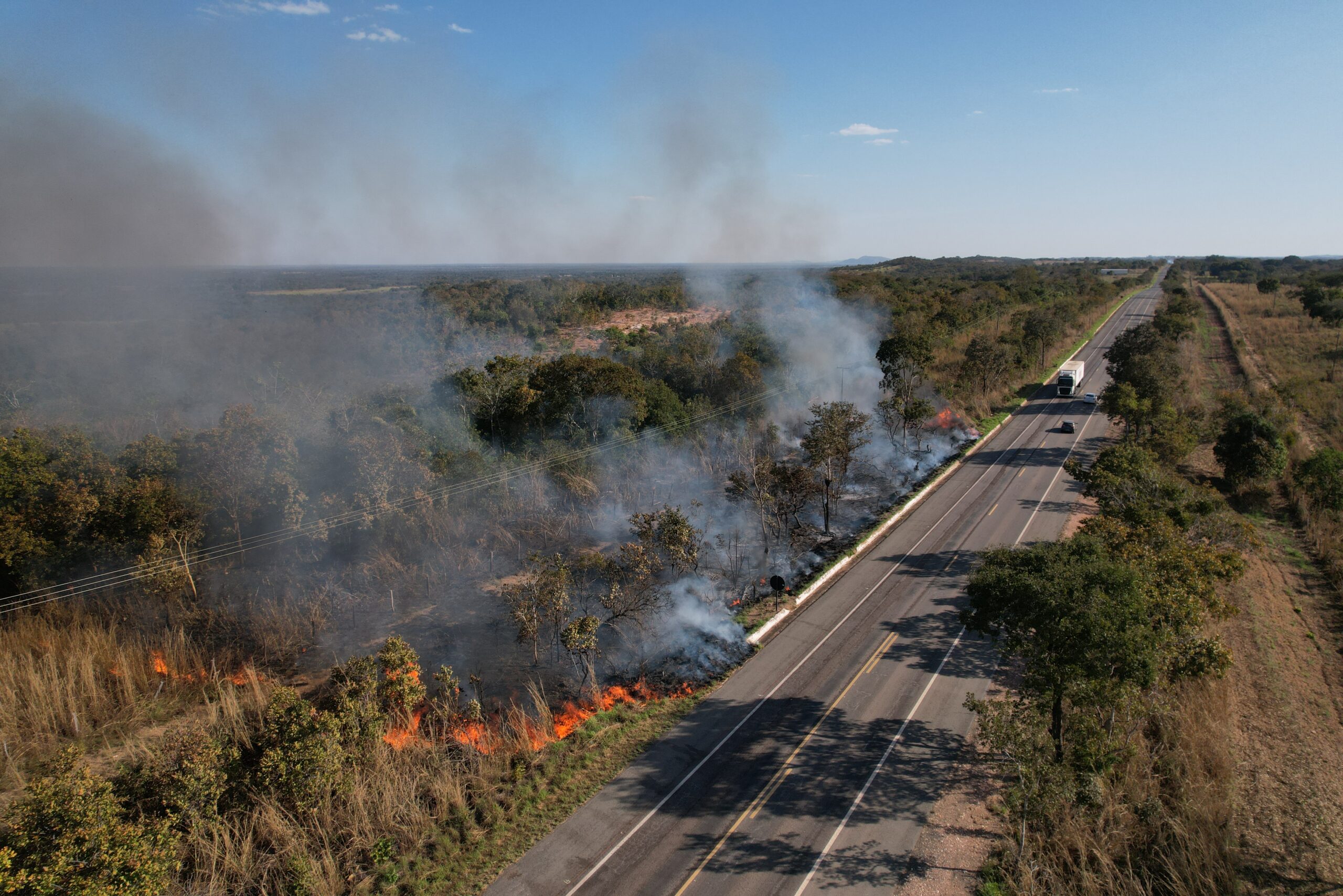 Com 1,5 mil focos de calor em uma semana, MT acende alerta no campo Com 1,5 mil focos de calor em uma semana, MT acende alerta no campo