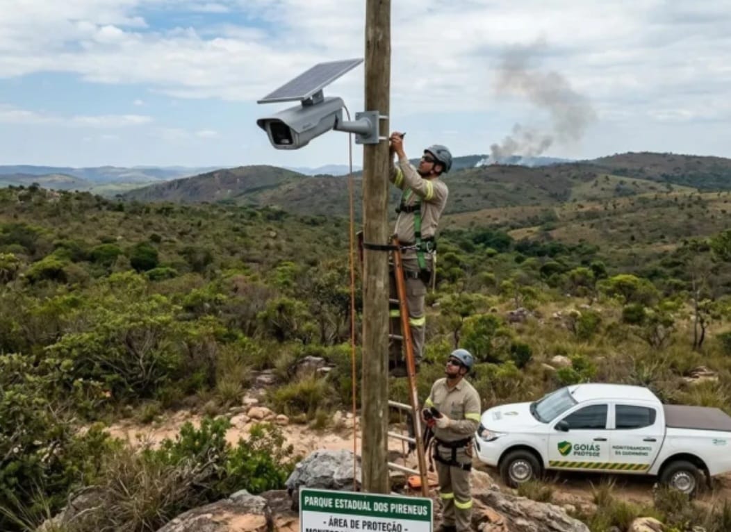 Tecnologia em Goiás cria alerta rápido contra fogo no Cerrado Tecnologia em Goiás cria alerta rápido contra fogo no Cerrado